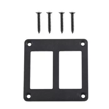 2-ходовой черный алюминиевый прочный автомобильный прицеп лодка кулисный переключатель панель корпуса держатель