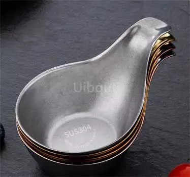 2 или 4 шт. миска из нержавеющей стали с ручкой, приправа для кухни, икра, соус для стейка из говядины, закуски, держащая томат, черный перец, ложка
