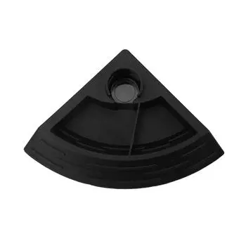 2 in 1 Automatic Reptile Feeder Quadrant Reptile Food and Water Bowl for Tortoise Spider M(315 X 180mm / 12.4 X 7.09in) чёрный