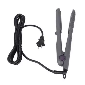 2 IN 1 Hair Straightener Curling Iron Professional Electric Salon Straightening Flat Iron US PLUG