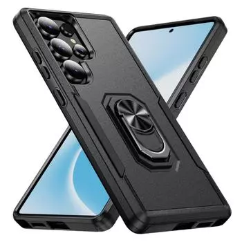 2 in 1 Phone Accessories Case for Samsung Galaxy S25 Ultra S22 S23 Plus S24 FE A16 A15 5G A14 A55 A54 A56 A35 A36 Strong Cover for Galaxy S25