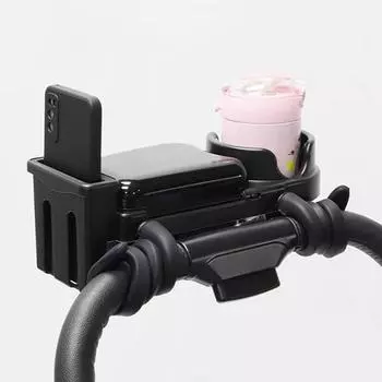 2 в 1 коляска держатель для стакана поддержка телефона детский поднос для закусок универсальный держатель для бутылочек с молоком детская коляска коляска коляска чёрный