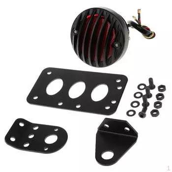 2 Изогнутый кронштейн номерного знака для стоп-сигнала 3/4 для