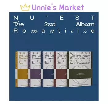 2-й альбом NU EST [Романтизировать] + бесплатный подарок Random ver, No poster