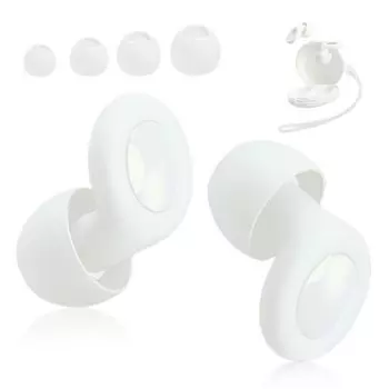 2-й шаг Беруши для Звука Хороший сон Шум Слух 35 дБ Храп Работа Изготовлены из Мешочка для хранения Включен Набор Каждый из и L свободный сон, изоляция,