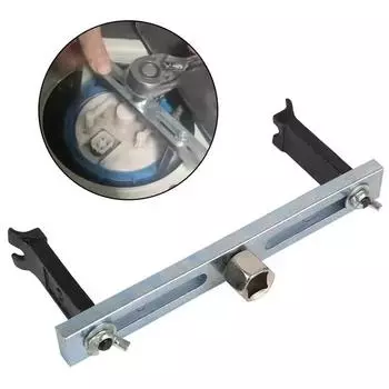 2 Jaw Fuel Adjustable Fuel Tank Lid Removal Tool European Cars Tools Fuel Pump Lid Tank Cover Remover Spanner Wrench Tool