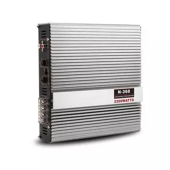 2-канальный автомобильный усилитель мощности 12 В класса A/B, цифровой стереозвук, пассивный сабвуфер, аудиоплеер для автомобилей, макс. 2200 Вт 2200W