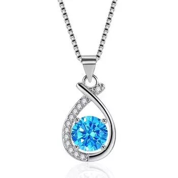 2-каратный темпераментный кулон «Пересечение русалки» с цепочкой-клавишей, подвеска в виде сверла вермикулитового цвета