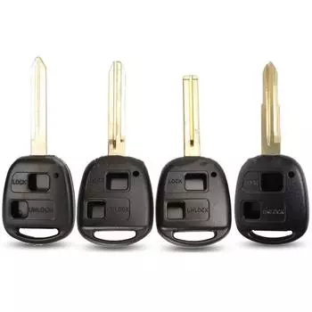 2 кнопки автомобильный дистанционный брелок чехол для Toyota Yaris Corolla Echo сменный корпус