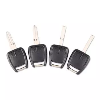 2 кнопки автомобильный ключ дистанционного управления чехол брелок для Chevrolet для Opel для Vauxhall с ключом YM-28/HU100/HU46/HU43 лезвие HU100
