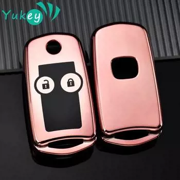 2 кнопки TPU автомобильный пульт дистанционного управления ключ чехол чехол держатель брелок чехол для Honda Accord Acura ZDX MDX TSX TL замена