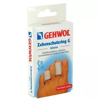 2 кольца для пальцев ног из полимерного геля Gebol G Small