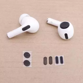 2 компл. запасных частей для наушников, сетка пылевого фильтра для Airpods Pro, защитные фильтры