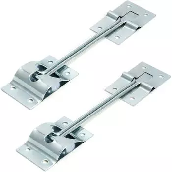 2 комплекта 4-дюймовая защелка входной двери 6-дюймовые Т-образные дверные держатели для грузового прицепа кемпера RV 4 inches