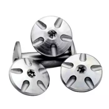 2 комплекта 5 мм/6 мм нержавеющая сталь ручка ножа винт DIY материал изготовление ZT тактический стопорный винт острый прямой складной нож 5MM, Size 1