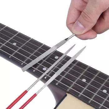 2 комплекта алмазных игольчатых напильников для гитары DIY гайка седло шлифовальный аксессуар для музыкальных инструментов