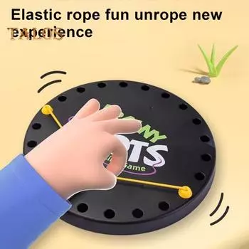 2 комплекта Brainy Knots Веревка Распутывание Игра Логическое Мышление Скрученная Веревка Вызов Настольная Игра Дети Взрослые Развивающая Эластичная Веревка Распутывание Игрушка A