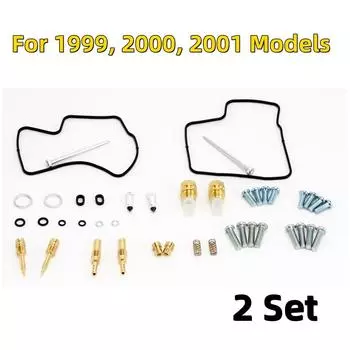 2 комплекта для Honda Shadow Ace Deluxe 750 1999-2001 Ремкомплект карбюратора