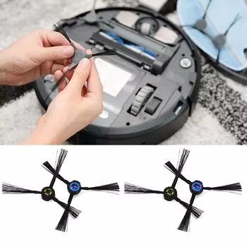 2 комплекта, фильтр для пылесоса, боковая щетка, резиновая щетка, сменные аксессуары, подходят для ILIFE A7 A9s