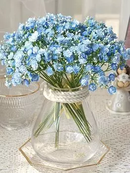 2 комплекта искусственных цветов «Дыхание ребенка», маленькие гипсофила, искусственные цветы, сделай сам, цветочные букеты, композиция, свадебный домашний декор красный