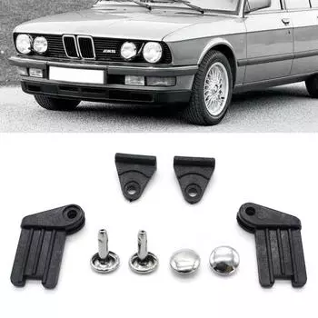 2 комплекта кронштейнов для шторок от солнца M5 для BMW E39 E46 3 5 7 серии CHINA