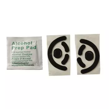 2 комплекта Mouse Feet Mouse Skates для Logitech M650L M750L Мышь Черная мышь Glides Изогнутый край