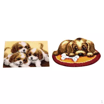 2 комплекта наборов крючков с защелкой для собак для изготовления ковриков для диванных подушек