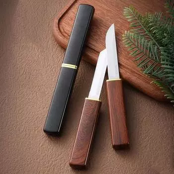 2 комплекта, нож для фруктов из нержавеющей стали, двойной нож с пластиковой ручкой, нож для обвалки, нож для мяса, инструмент для резки мясника