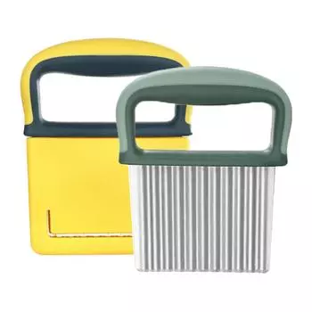 2 комплекта ножей для жарки и измельчения картофеля, морковка из нержавеющей стали