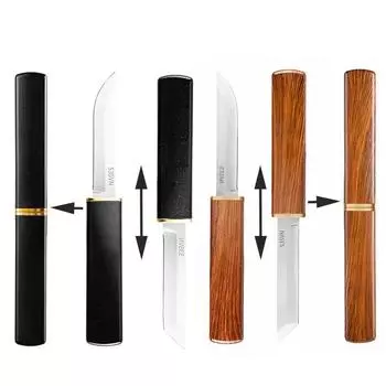 2 комплекта, пластиковая ручка, нож для фруктов из нержавеющей стали, нож с двойным лезвием для обвалки, нож для мяса, нож для разделки мясника 4pcs