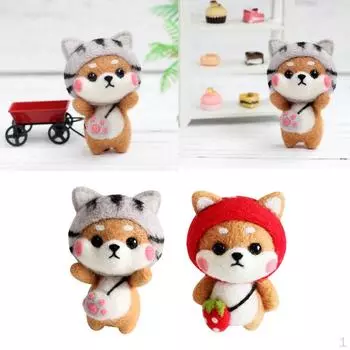 2 комплекта прекрасных принадлежностей для валяния для начинающих детей