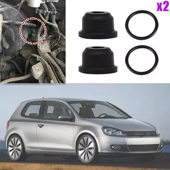 2 комплекта ремкомплекта уплотнений труб главного цилиндра сцепления для VW Arteon 3H Amarok 2H Tiguan 5N AD AX Golf Mk6 5K Mk7 5G MK8 CD