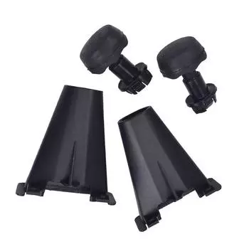 2 комплекта резиновых подушек для упора капота, держатель бампера капота для Ford Escape 03-19, резиновый кронштейн амортизатора капота CHINA