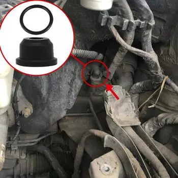 2 комплекта резиновых уплотнений для труб главного цилиндра сцепления автомобиля 02F141143A для VW New Beetle 1998 1999 2000 2001 2002 2003 - 2010