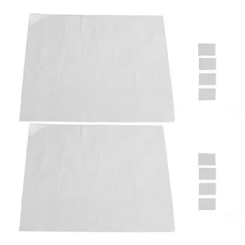 2 комплекта рождественских оконных проекционных экранов с HD-эффектом, долговечные, простые в эксплуатации, для показа фильмов