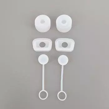 2 комплекта соломенной крышки для чашек, пробки для защиты от разливов, пылезащитного прозрачного автомобиля розовый