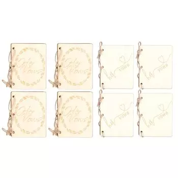 2 комплекта свадебных буклетов, юбилейных книг, блокнотов, реквизитов для фотографий, украшений, подарков #1