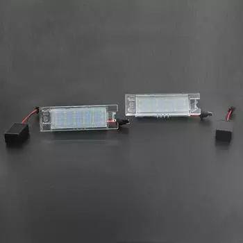 2 комплекта светодиодных фонарей номерного знака для Vauxhall Opel Corsa CD Astra HJ Vectra, прочные, ударопрочные
