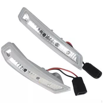 2 комплекта светодиодных ламп для зеркала, левая и правая, пластиковая замена для автомобиля 08-18 68052078AA 68052079AA