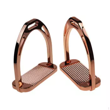 2 комплекта вертикальных стремян для верховой езды и легкое в установке конное снаряжение Все Gold