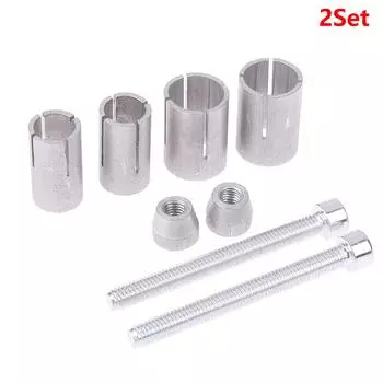 2 комплекта винтов для расширения мотоцикла универсальные винты для руля аксессуары серебряный