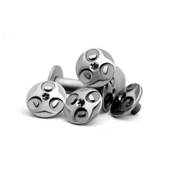 2 комплекта винтов из нержавеющей стали для изготовления рукоятки ножа своими руками, материал для изготовления острых прямых гвоздей для складного ножа 5MM, size 1