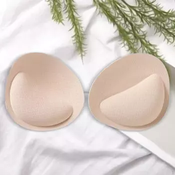 2 комплекта вкладышей для бюстгальтера, легкие мягкие сменные вкладыши для купальников White