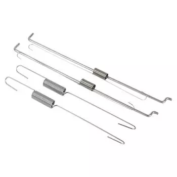 2 комплекта возвратной пружины дроссельной заслонки, регулятор скорости, тяга регулятора скорости для GX140 GX160 GX200