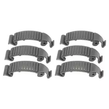 2 комплекта защелкивающихся зажимов для крышки цилиндра, пряжка для верхней крышки, пряжка для бензопилы 435 440E 445 450 450E 570 575 576