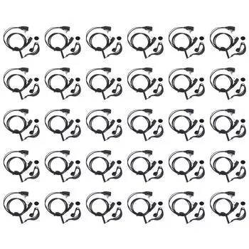 2-контактная гарнитура с микрофоном PTT для UV5R для KENWOOD