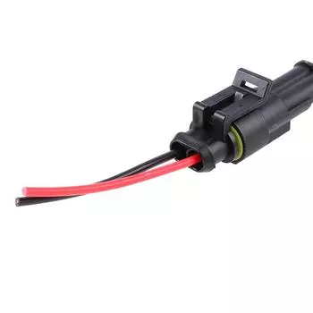 2-контактный герметичный водонепроницаемый разъем разъема электрического провода автоматический разъем с кабелем