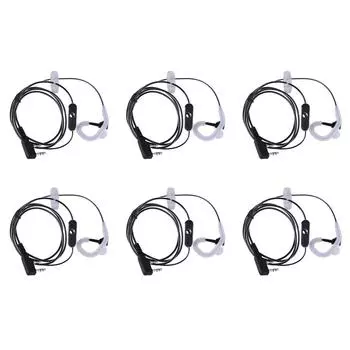 2-контактный наушник для рации PTT MIC для KENWOOD Retevis HYT