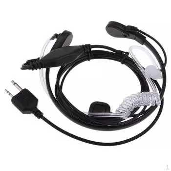 2-контактный вибромикрофонный наушник для гарнитуры Midland G6 G9 GXT550 GXT650 LXT80