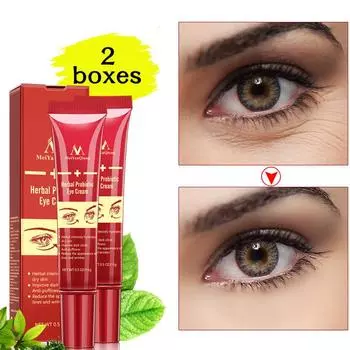 2 коробки крем-гель для глаз от темных кругов, отечности, морщин, сумок, самый эффективный антивозрастной крем для глаз 2 boxes